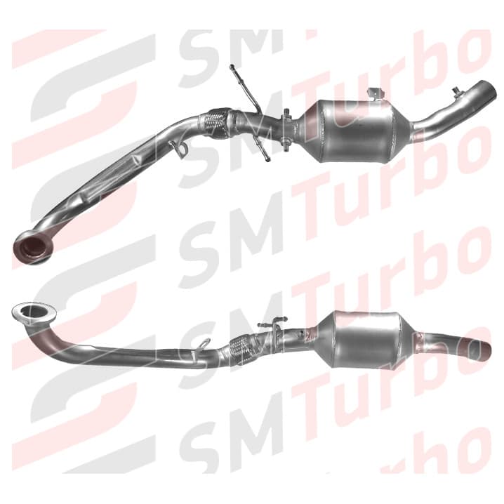 Сажевый фильтр DPF на Mercedes B200
