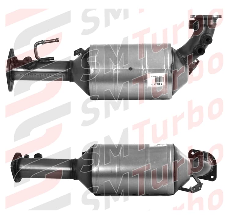 Сажевый фильтр DPF на Nissan Pathfinder