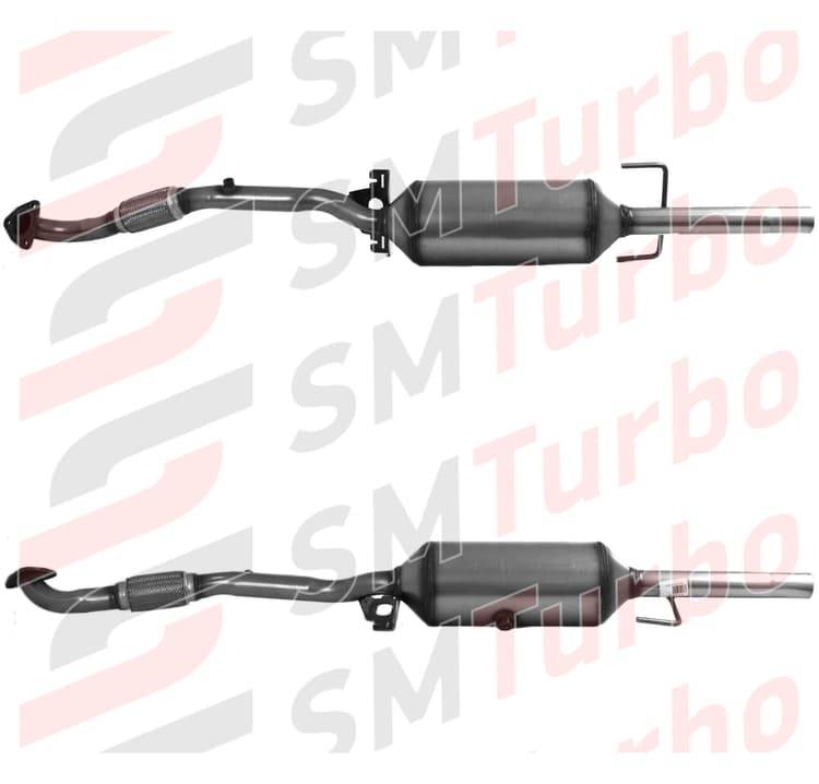 Сажевый фильтр DPF на Opel Astra H