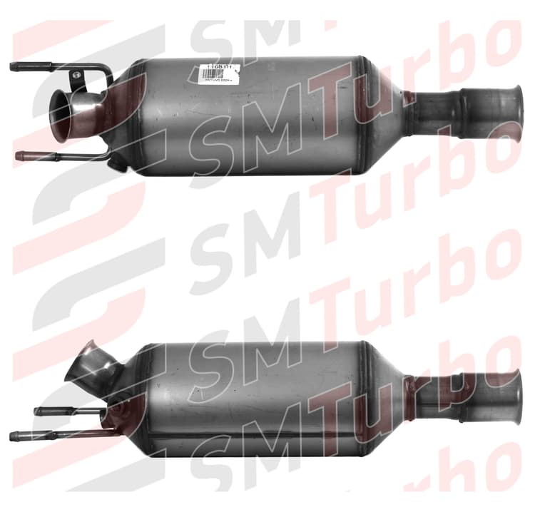 Сажевый фильтр DPF на Peugeot 4007