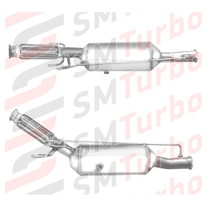 Сажевый фильтр DPF на Peugeot 5008