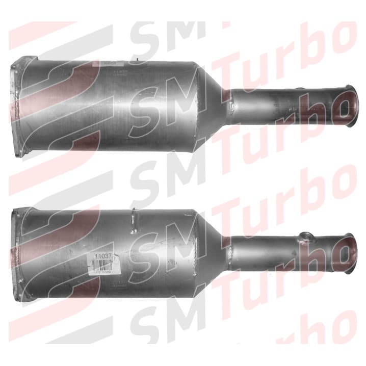Сажевый фильтр DPF на Peugeot 607