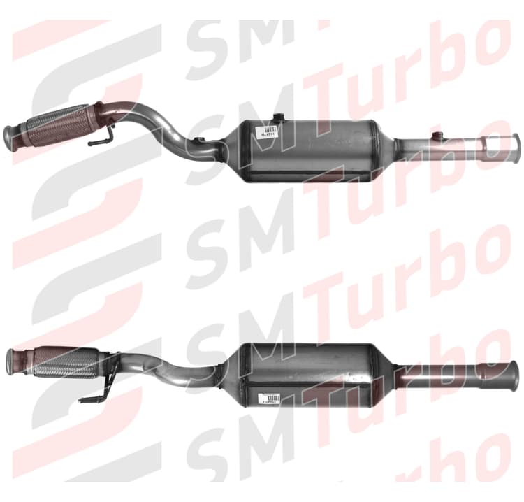 Сажевый фильтр DPF на Peugeot 807
