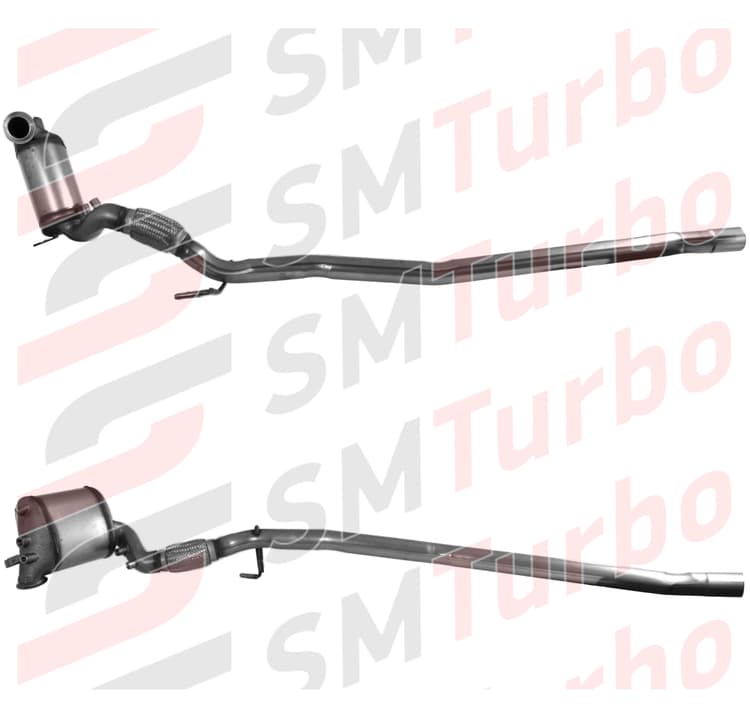 Сажевый фильтр DPF на Seat Altea Xl