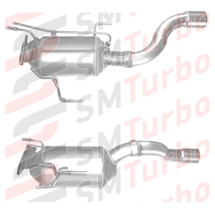 Сажевый фильтр DPF на Volkswagen Touareg