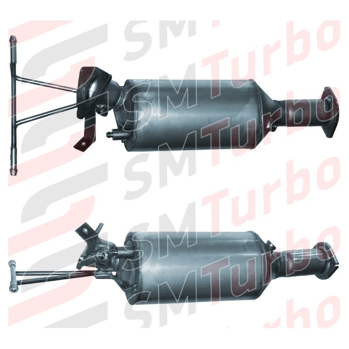 Сажевый фильтр DPF на Volvo Xc70